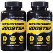 Testosterone Booster - Testosterone Supplement for Men - Male Enhancing Pills for Muscle Growth Libido Stamina Strength - Tongkat Ali Muscle Builder Workout Supplement - Total T Test Boost - 2 PACK